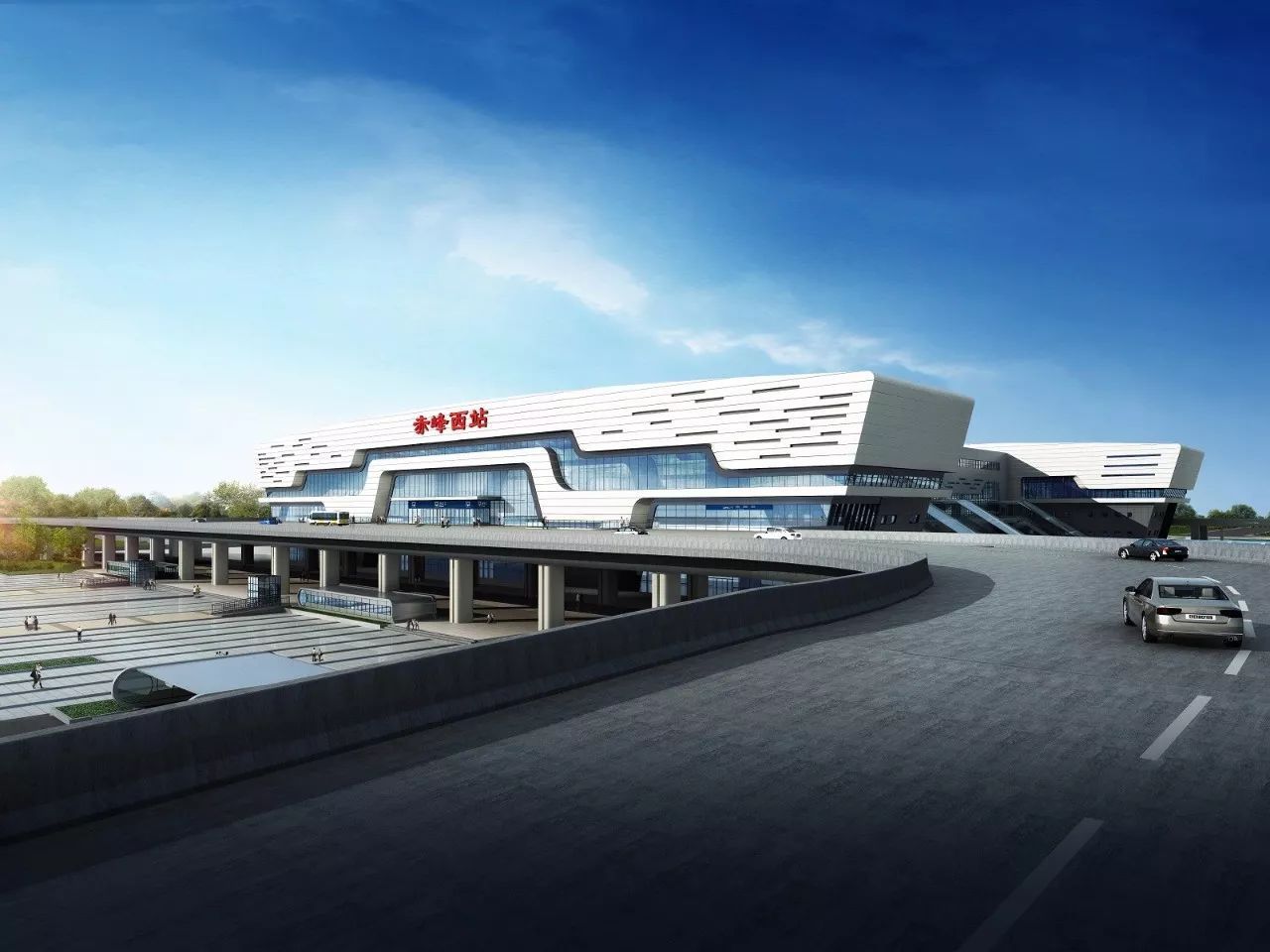 【圍觀】赤峰高鐵西站建成后是這樣的!