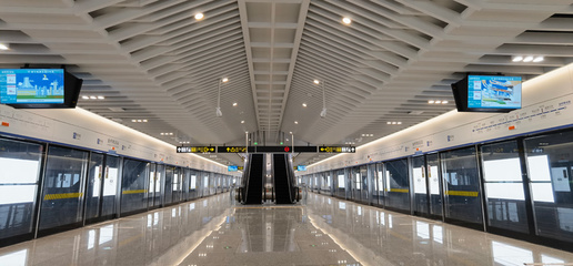 南寧金橋客運站地鐵車站建造完成